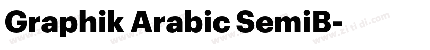 Graphik Arabic SemiB字体转换 Graphik Arabic SemiB字体转换